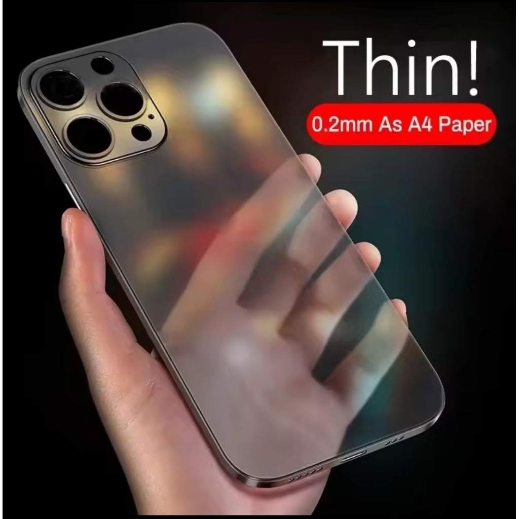 Super Slim Case IPhone 17 16 15 14 13 12 Series Pro / Max Promax / Plus / Air Cover Ultra Thin Casin
