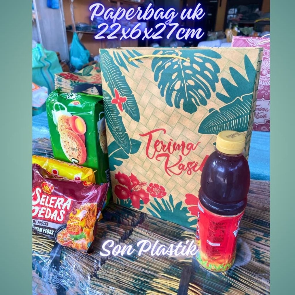 

GROSIR MURAHH !! 100 PCS PAPERBAG MOTIF BATIK UKURAN BESAR/ TANGGUNG/ TAS HAJATAN/ TAS SOUVENIR