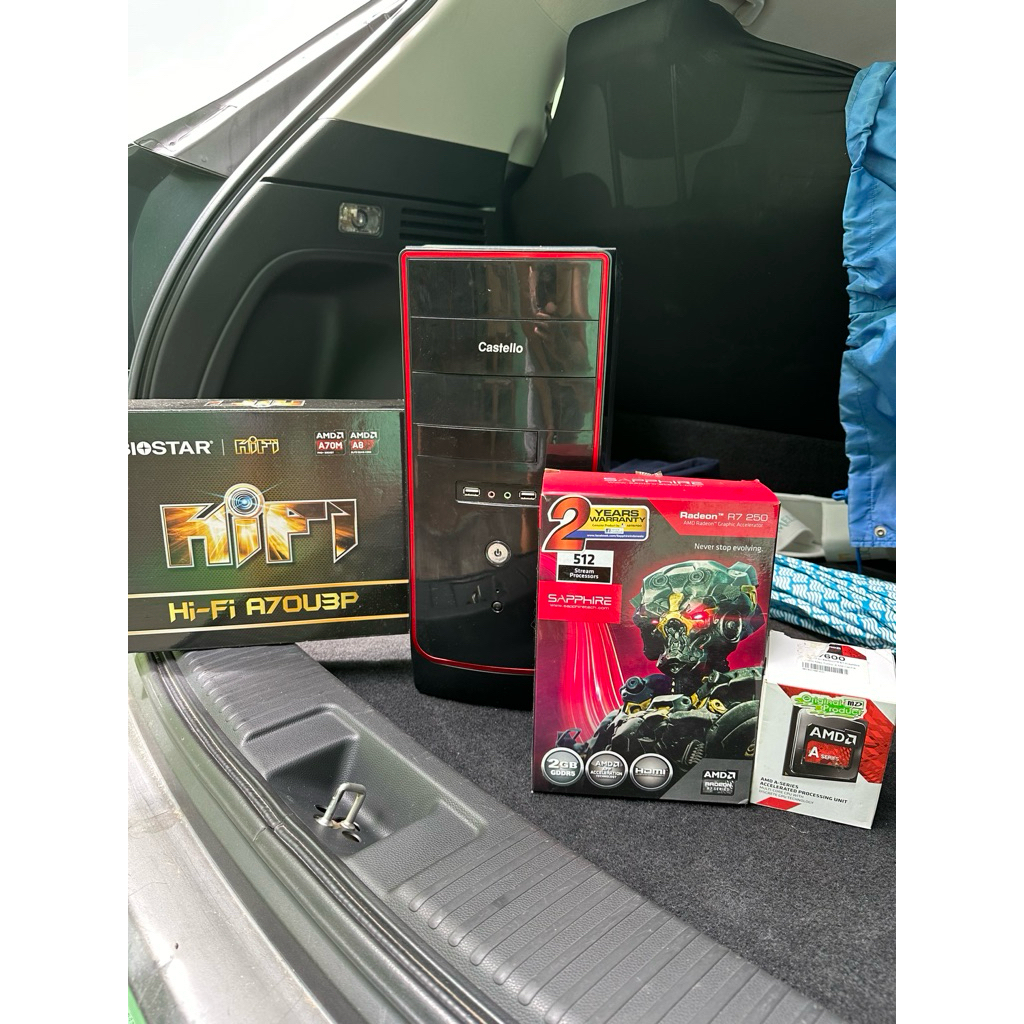 jual pc gaming/kantoran 1 paket