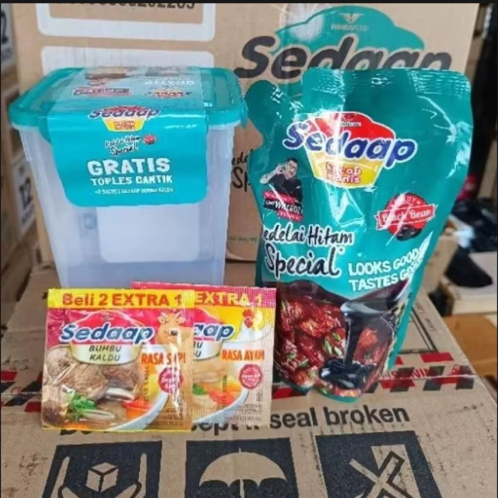 

Kecap Sedap Kedelai Hitam Special 725g (gratis toples serbaguna)