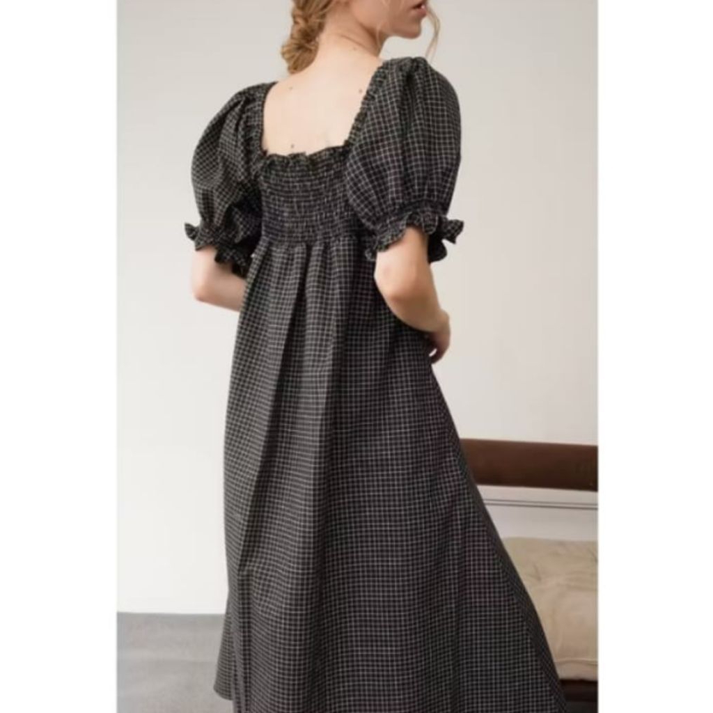 Preloved Miroir - Summer Black Plaid