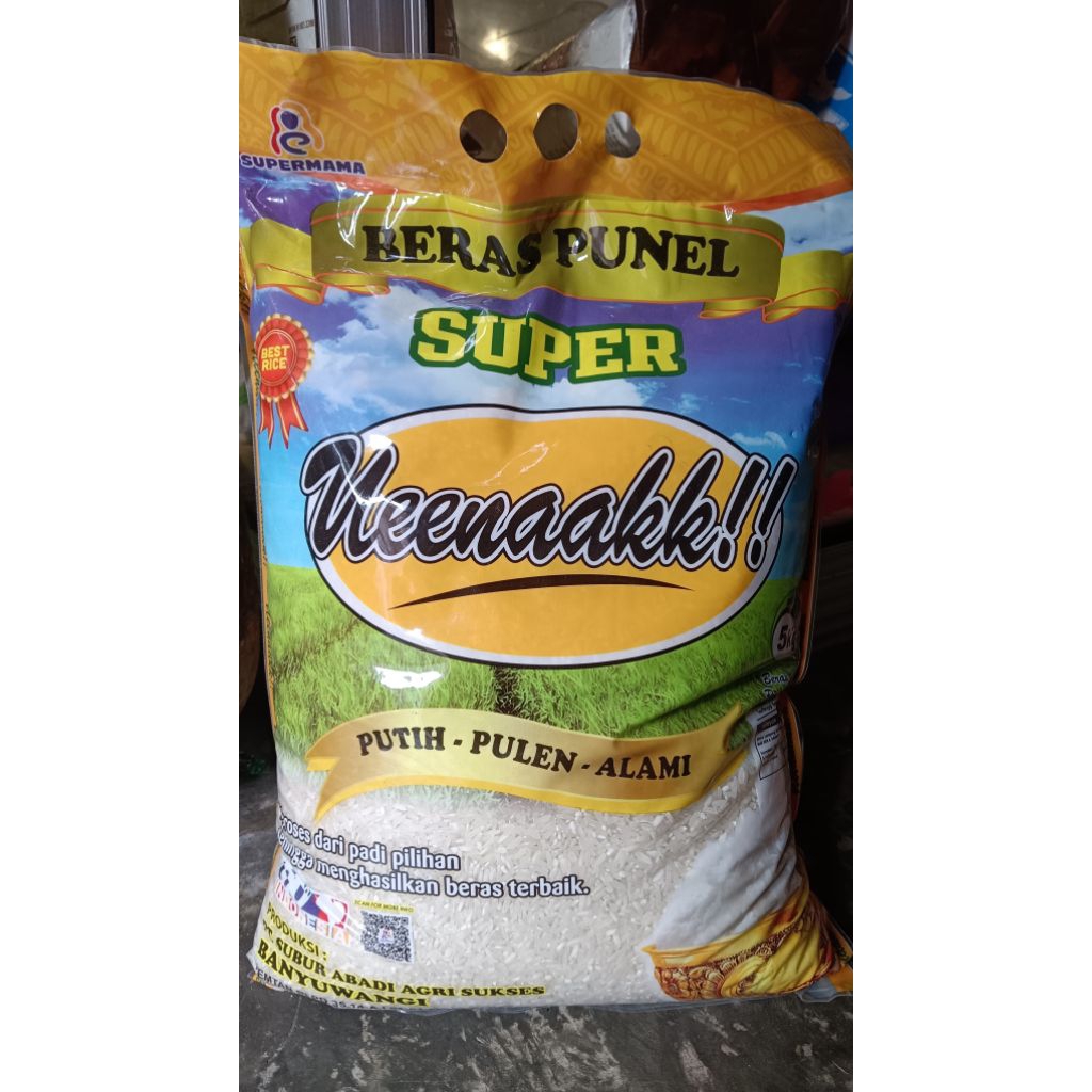 

Beras Super Ueeenak 5Kg