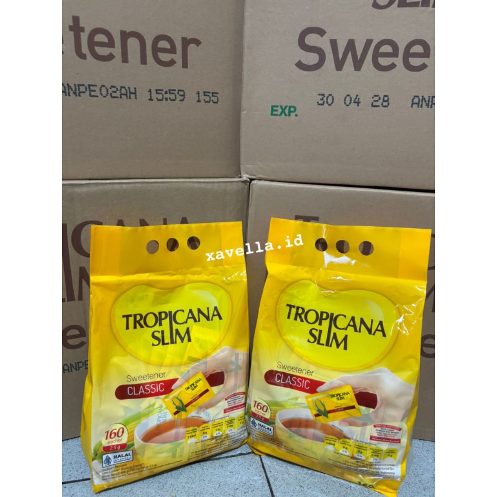 

Tropicana Slim Classic 160 sachet