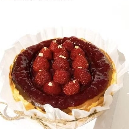 

BASQUE BURNT CHEESE CAKE With Topping uk.18cm