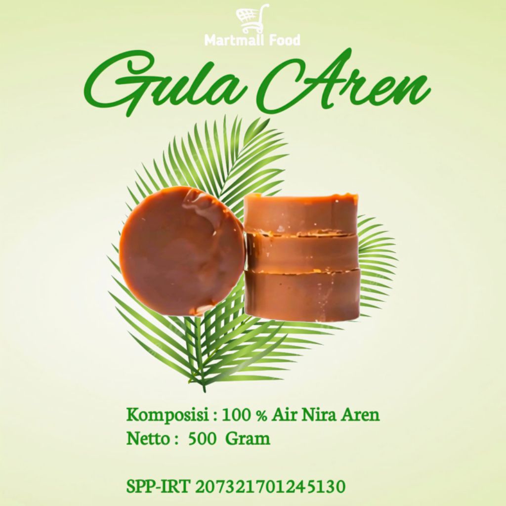

Gula Aren Kawung / Gula Merah Asli Alami Isi 500 Gram Organik