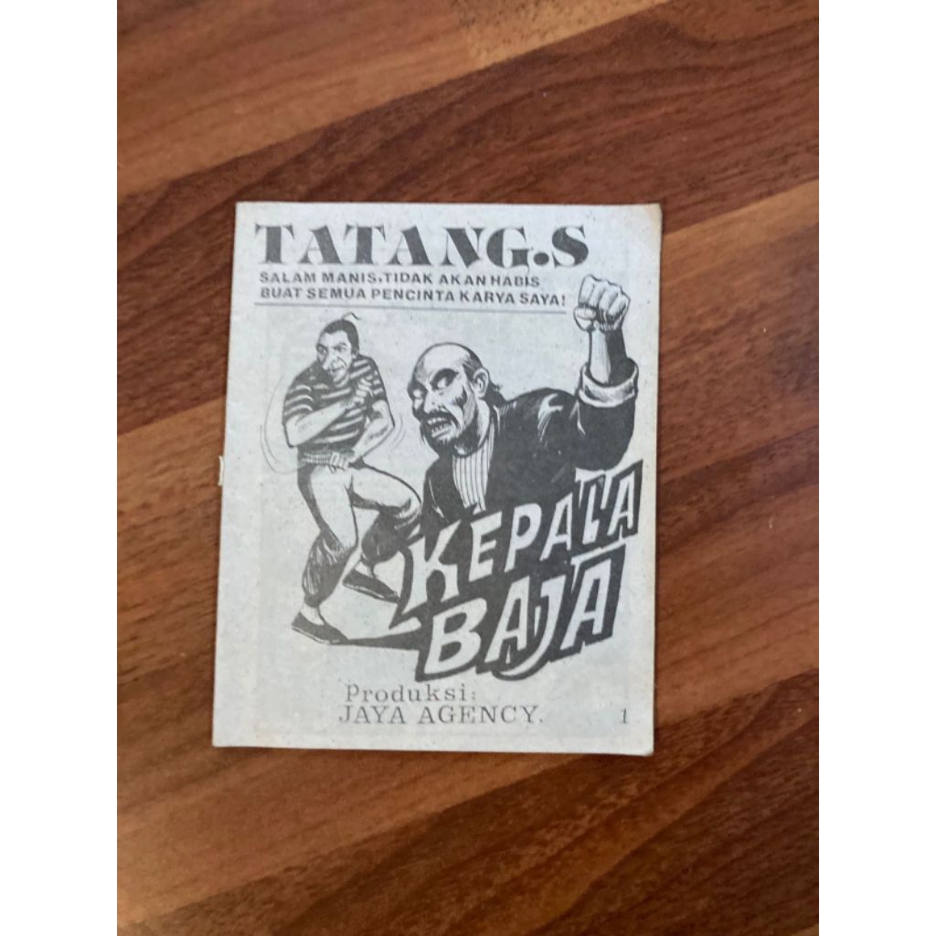 komik TATANG S - kepala baja