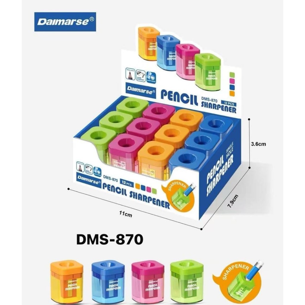 

[ PCS ] Rautan / Serutan / Sharpener DMS-818 / 819 / 870