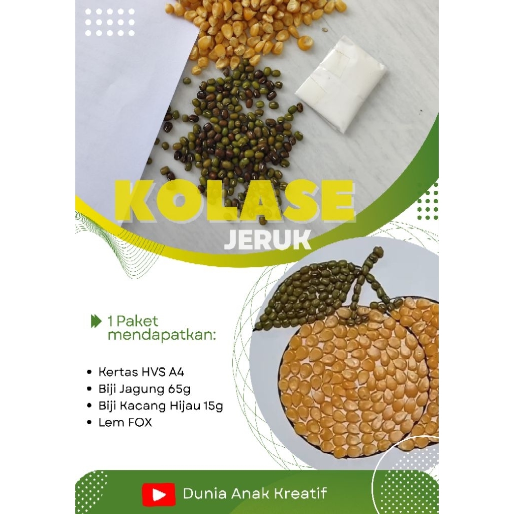 BAHAN KOLASE JERUK DARI BIJI-BIJIAN