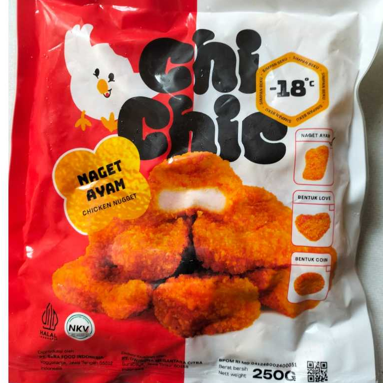

CHICK CHICK NUGGET AYAM 250 GR