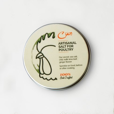 

Cuca Artisinal Salt for Poultry | Garam Organik | Souvenir | Gift | Bumbu Dapur
