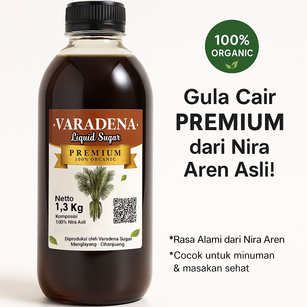 

Varadena Gula Aren Cair - Liquid Palm Sugar 1,3kg
