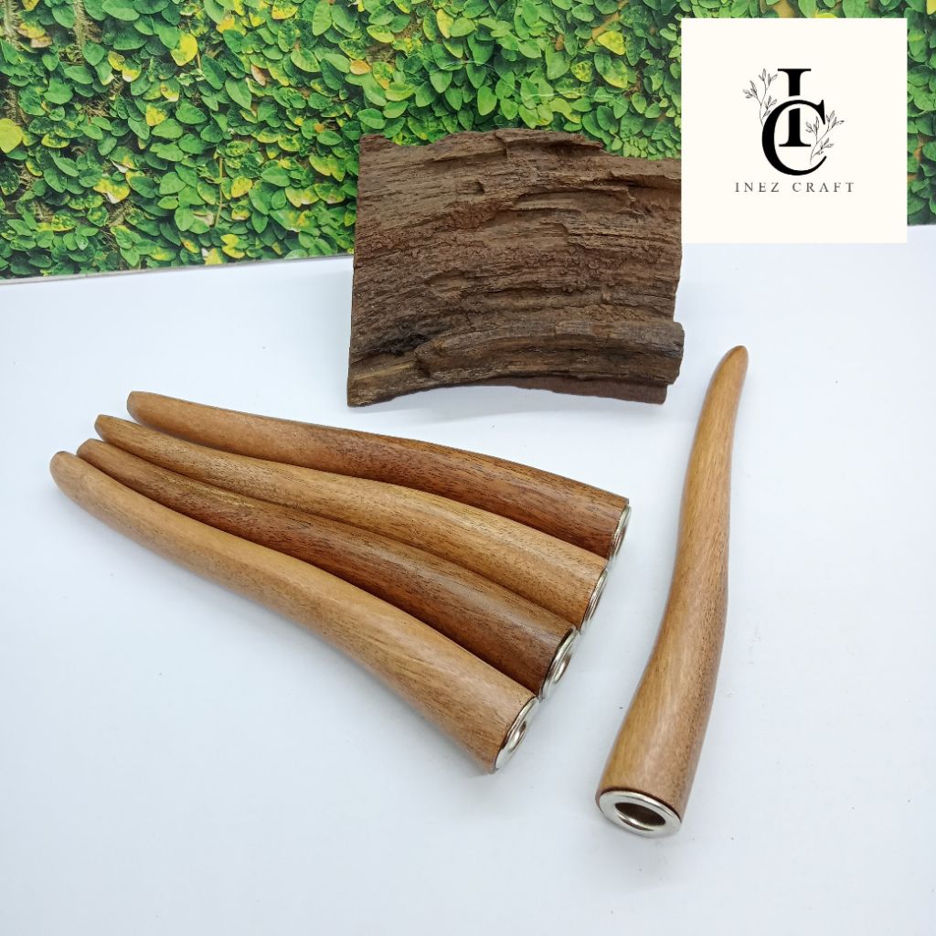 Cangklong Once pipa kayu stegi stigi laut model S 12cm D17