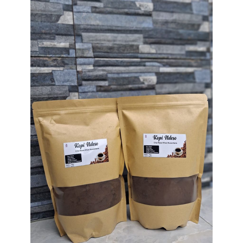 

kopi hitam murni khas ndeso rasa premium kemasan 500gram