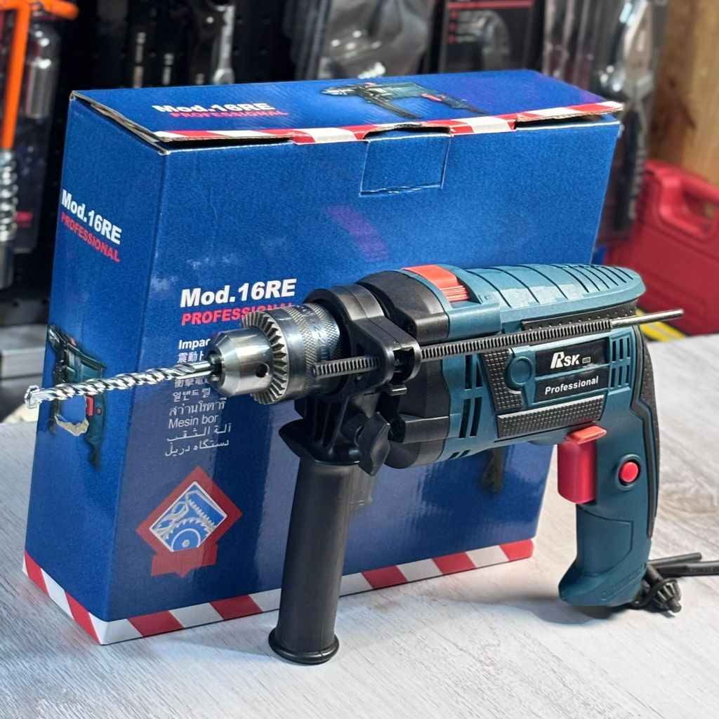 RSK Bor Beton Tembok 16mm Impact Drill 2mode Bor Listrik 16 mm Model Bosch