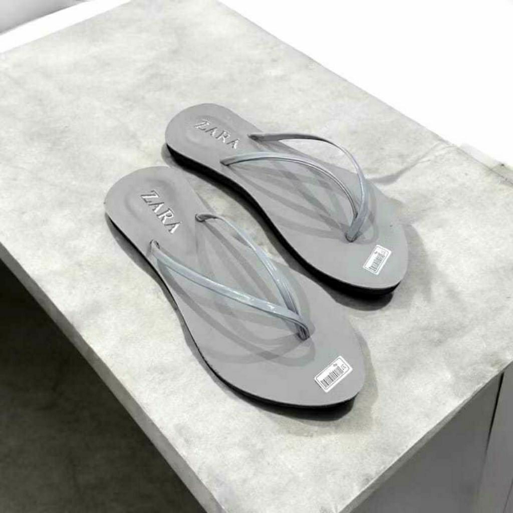 sandal jepit wanita terbaru zara sandal jepit biasa polos sandal jepit zara bahan karet berkualitas
