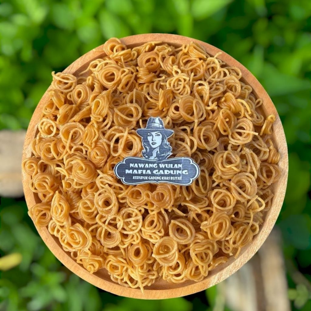 

KERUPUK KEONG Krupuk Keriting Rasa Bawang Premium Super Istimewa Renyah Gurih Enak