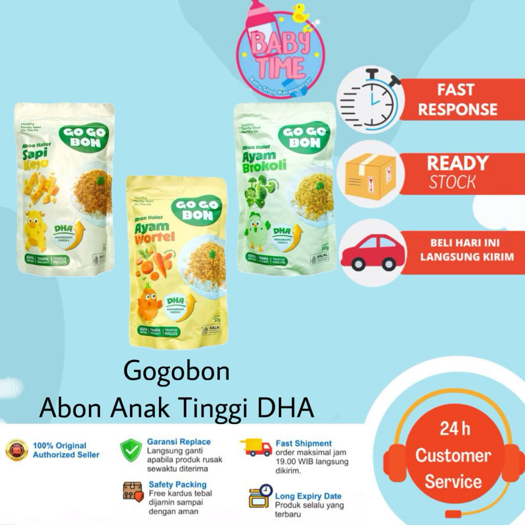 

GO GO BON Abon Halus Tanpa Pengawet | Tekstur Halus Mengandung DHA Omega 3