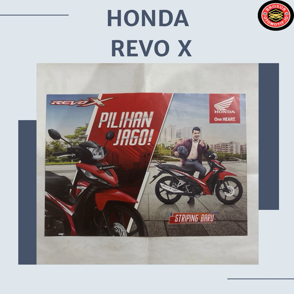 Brosur Honda Revo X ( flyer )