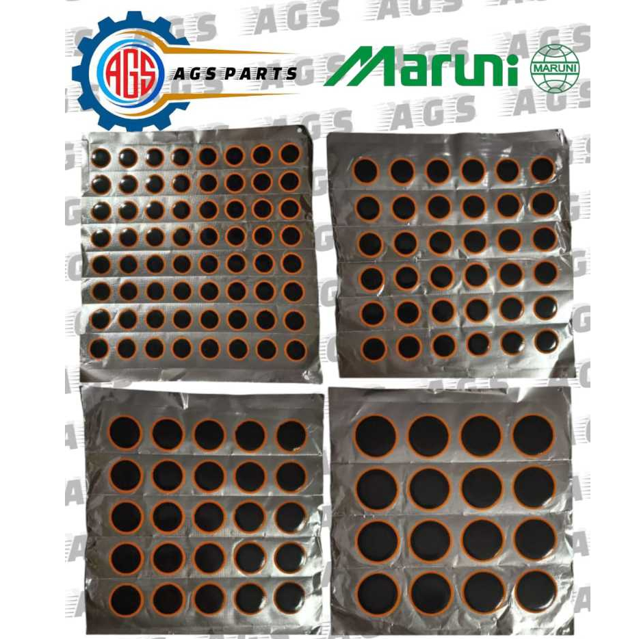 Karet Tip Top MARUNI / Karet Tip Top Tambal Ban / Tube Patch / Koyok Tambal Ban Maruni