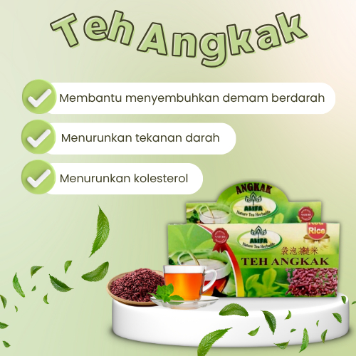 

TEH CELUP ANGKAK 20 SACHET ALIFYA| TEH DBD|MENAIKAN TROMBOSIT | OBATTHYPES|KOLESTEROL | DARAH TINGGI