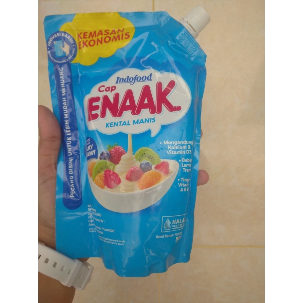 

susu cap ENAK kemasan pouch net 545 ml