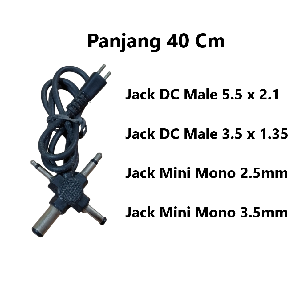 Kabel Jack DC Kombinasi / Adaptor Jack DC Multi