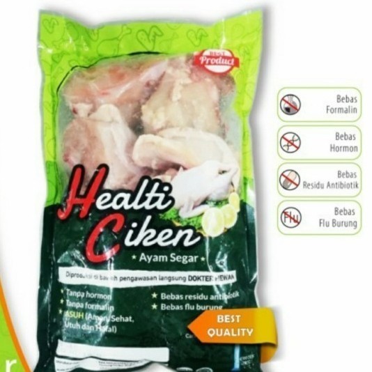 

AYAM PROBIOTIK ORGANIK POTONG 4, HALAL, BEBAS KIMIA BERAT 0.9 KG BOGOR
