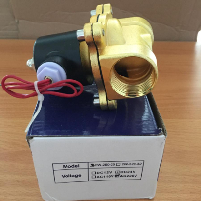 SOLENOID VALVE 2W-250-25 220V 1 INC KRAN WATER DN25 2W 250 25 UW-25 1"