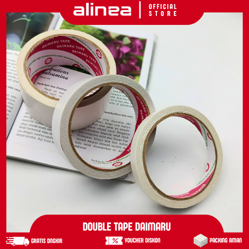 

Daimaru- Double Tape berbagai ukuran 12x12y, 24x12y, 48x12y