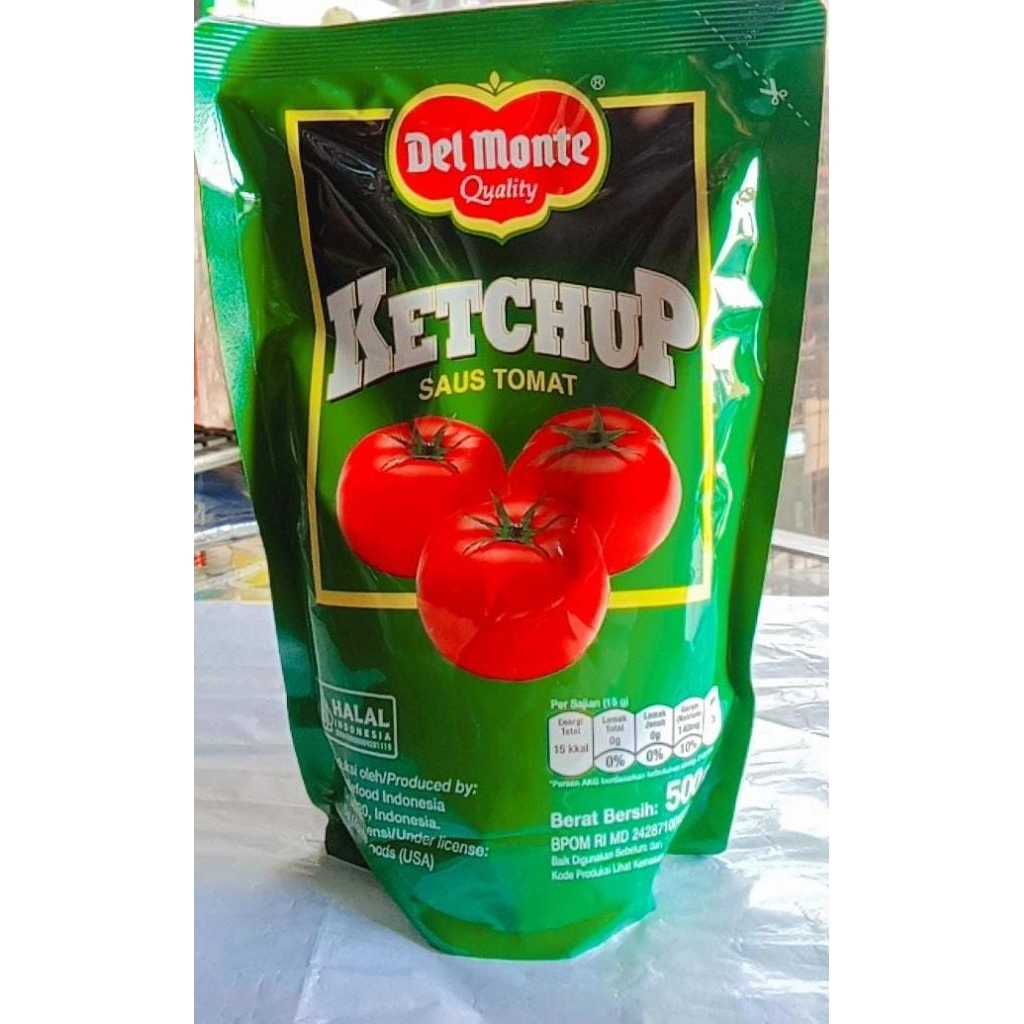 

delmonte saus tomat 500gr