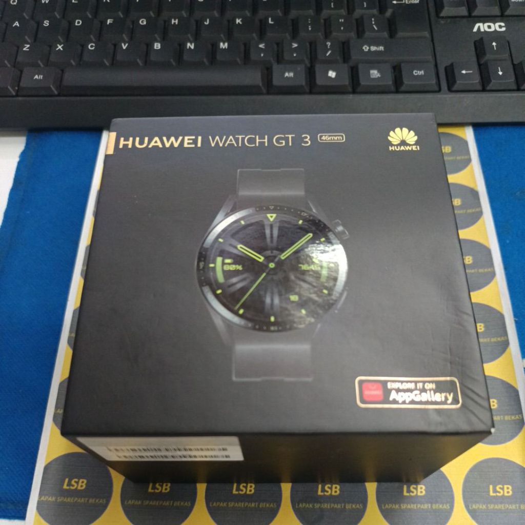 DUS BOX HUAWEI WATCH GT3 ORIGINAL BEKAS