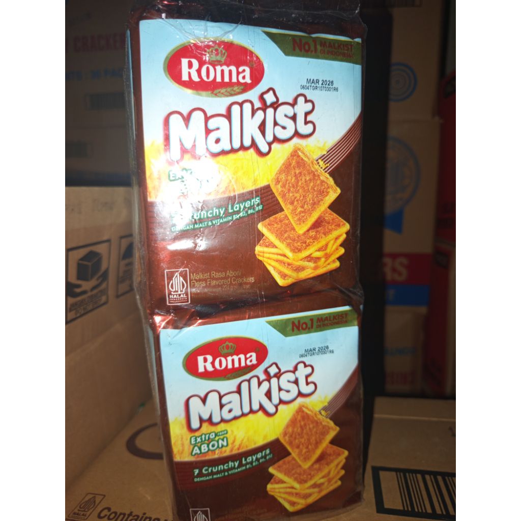 

Malkist Abon Family 1 pack isi 6pcs