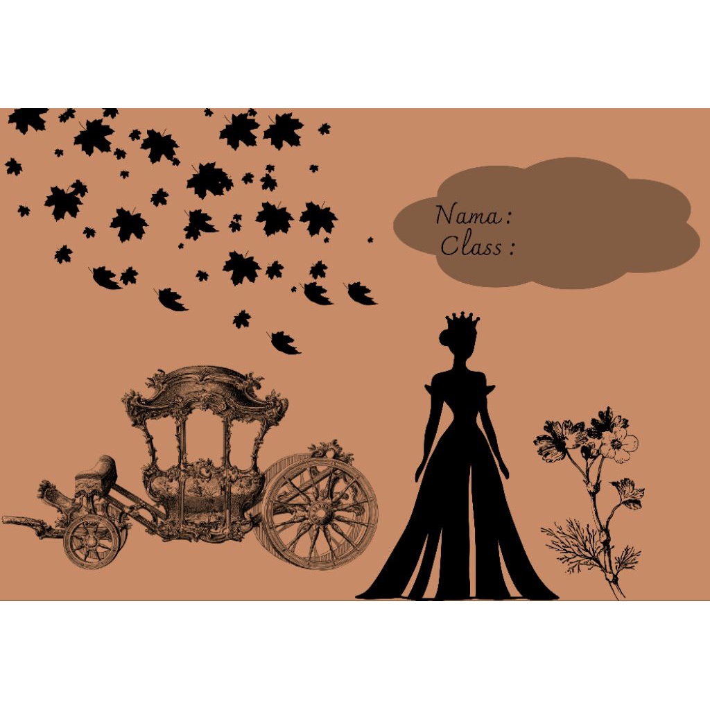 

sampul buku vintage princess Vol 1 (isi 10 lembar)sidu