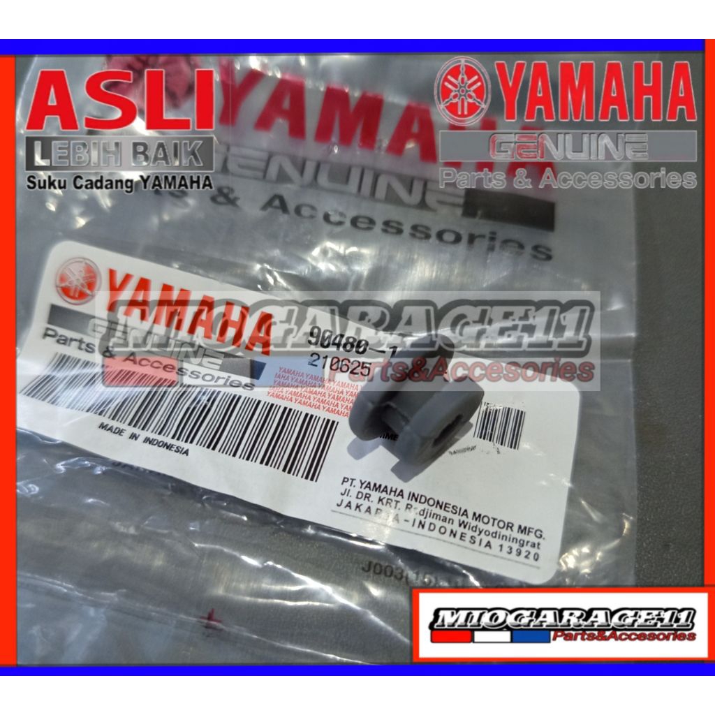 Gromet/Karet Bantalan Silincer Cover Tameng Knalpot Yamaha Mio Smile/Mio Soul/Fino Karbu/Xeon/GT 125