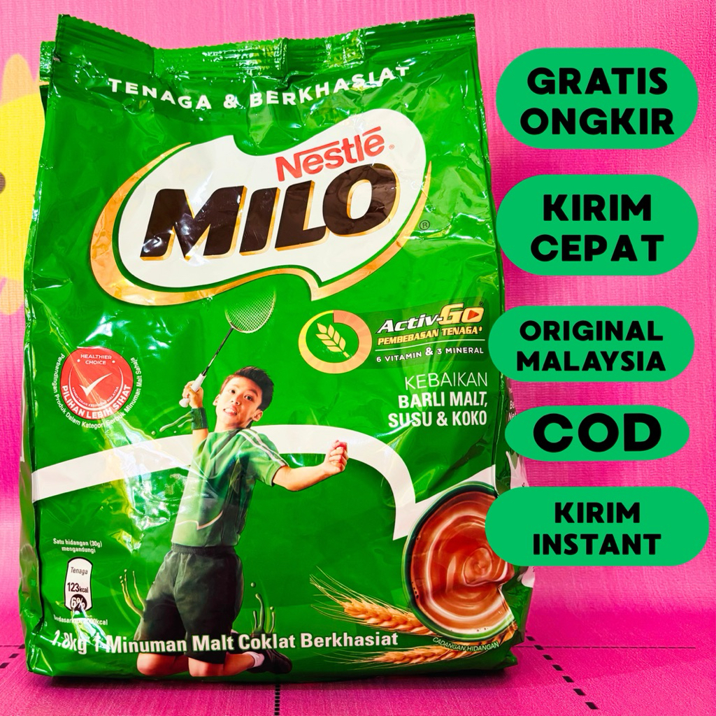 

Milo Activ-Go 1,8 Kg / Milo Original