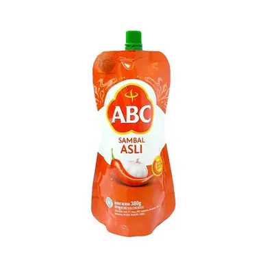 

abc sambal asli pouch 380g / sambel abc sambal asli pouch enak