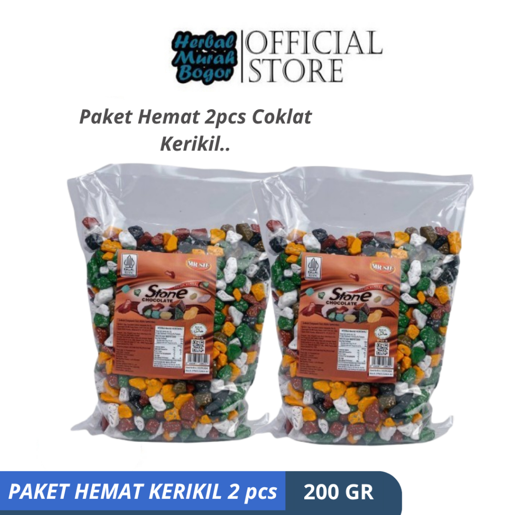 

Coklat Kerikil Arab Mr. Sif PAKET HEMAT 2pcs KEMASAN 1KG