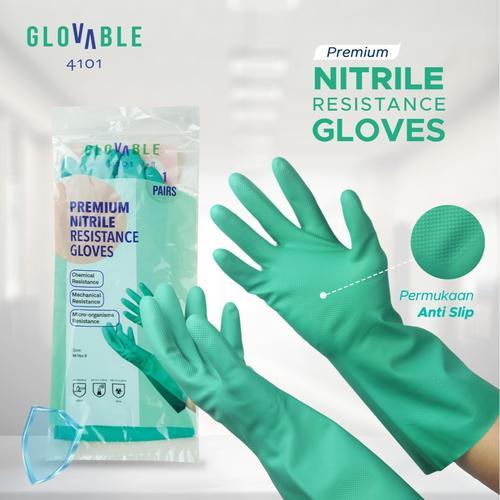 sarung Tangan Nitrile/Nitrile Safety Glove / Chemical Resistance Glove