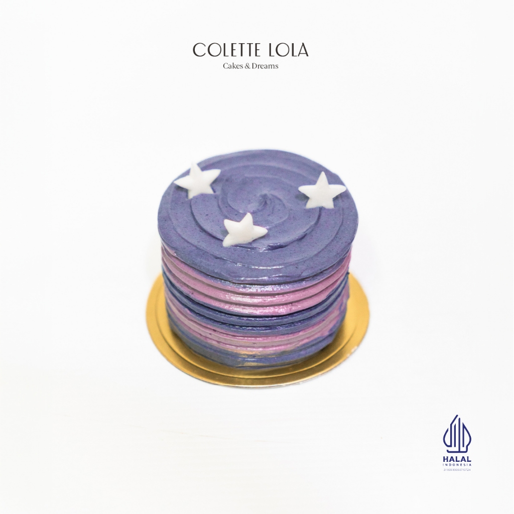 

Kue / Cake Colette Lola Galaxy - Individual Cake