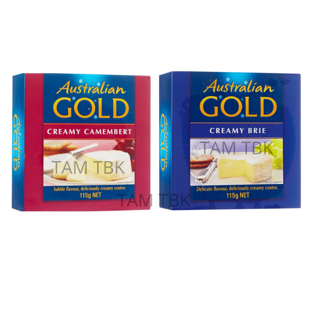 

Australian Gold Creamy Camembert | Creamy Brie Cheese - 115GR
