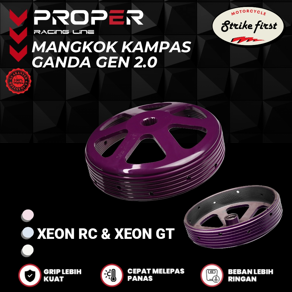 PROPER RACING LINE MANGKOK KAMPAS GANDA XEON RC GT YAMAHA 1LB CLUTCH BELL