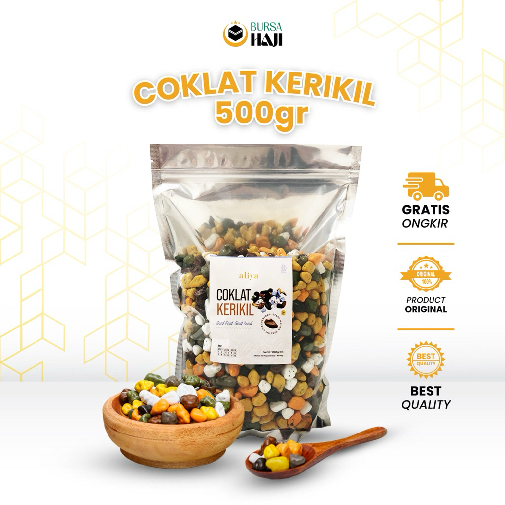 

Cokelat Kerikil 500gr | Coklat Arab Oleh oleh Haji Umroh Aliya