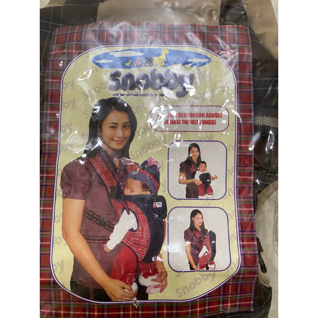 Snobby Gendongan Ransel / Snobby Gendongan Bayi