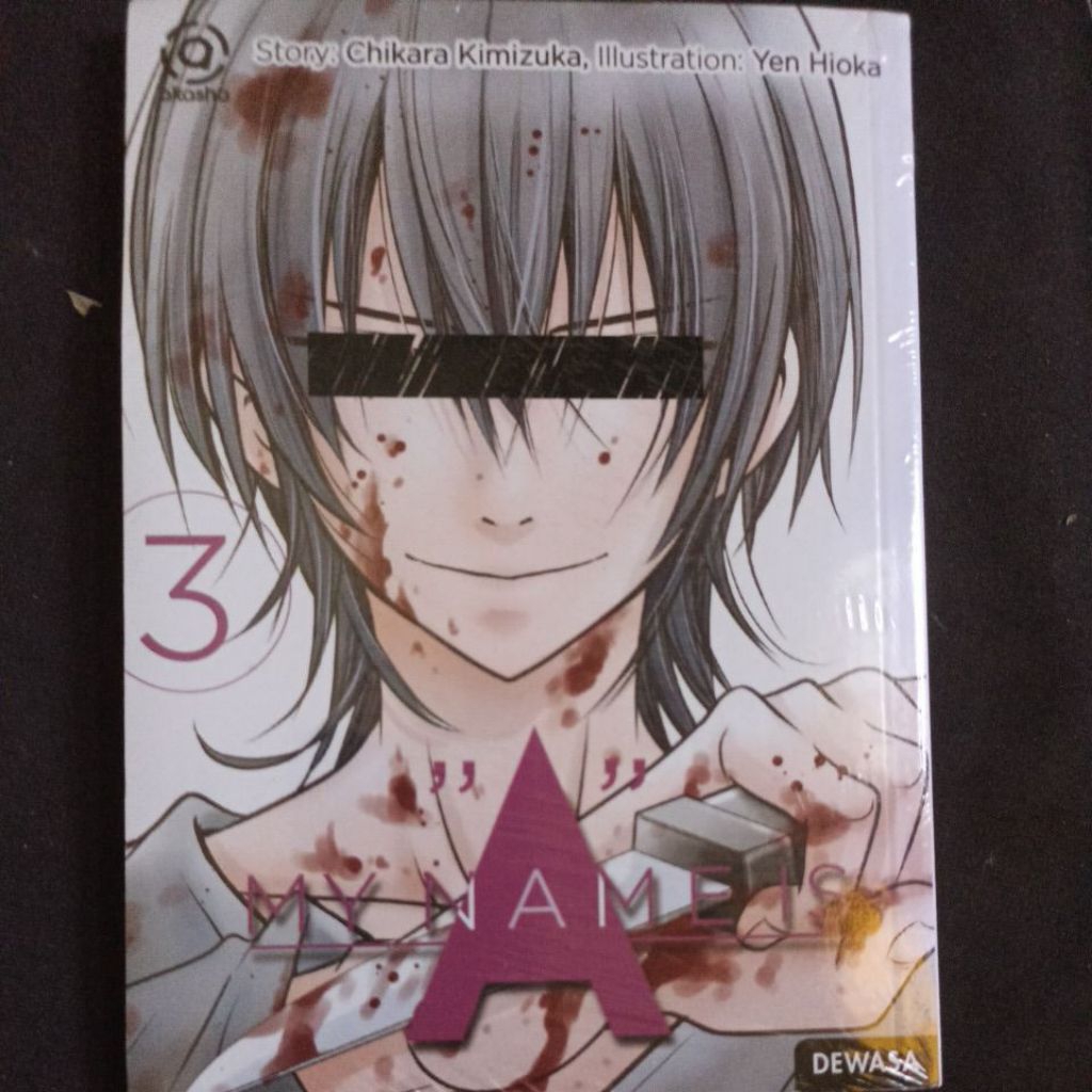 Komik My Name is A 3 (segel)