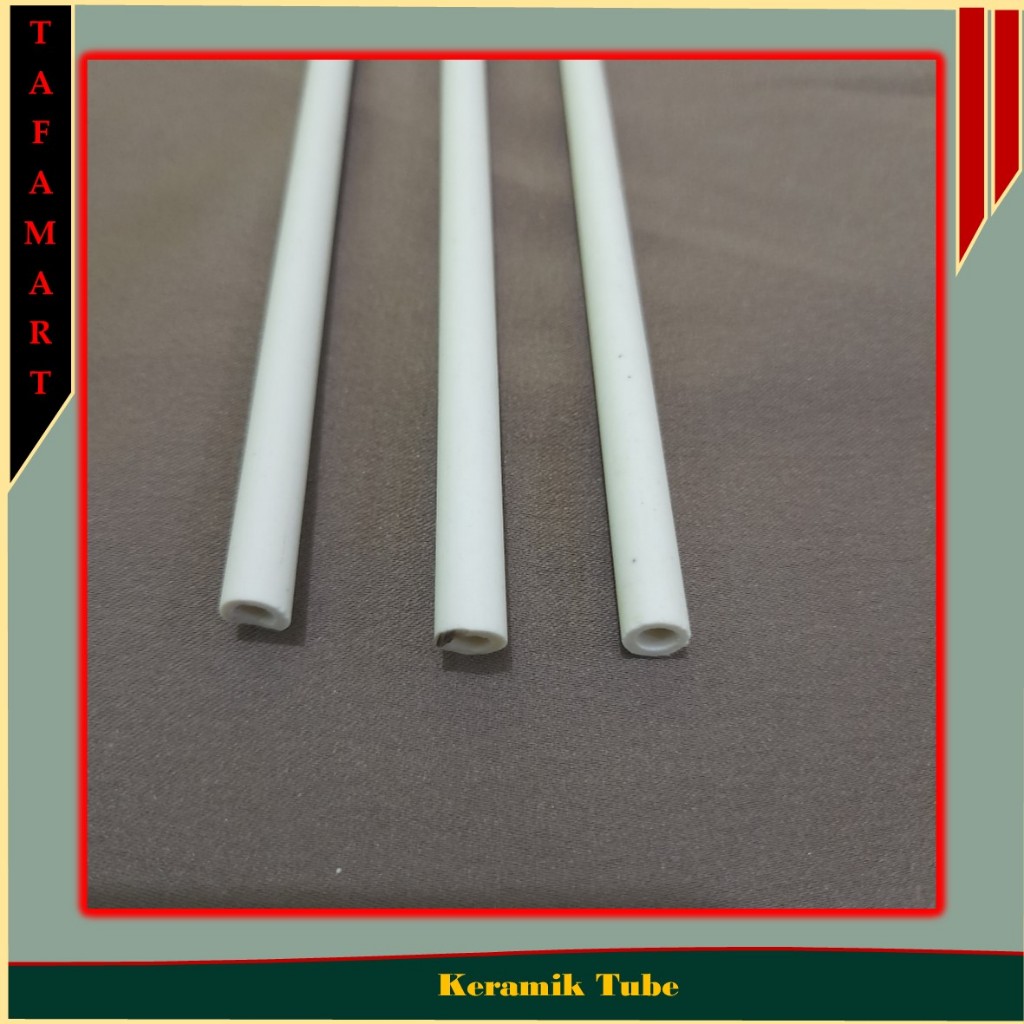 Pipa keramik diameter 10mm tahan panas tinggi isolator ceramic tube isolator tahan panas support hea