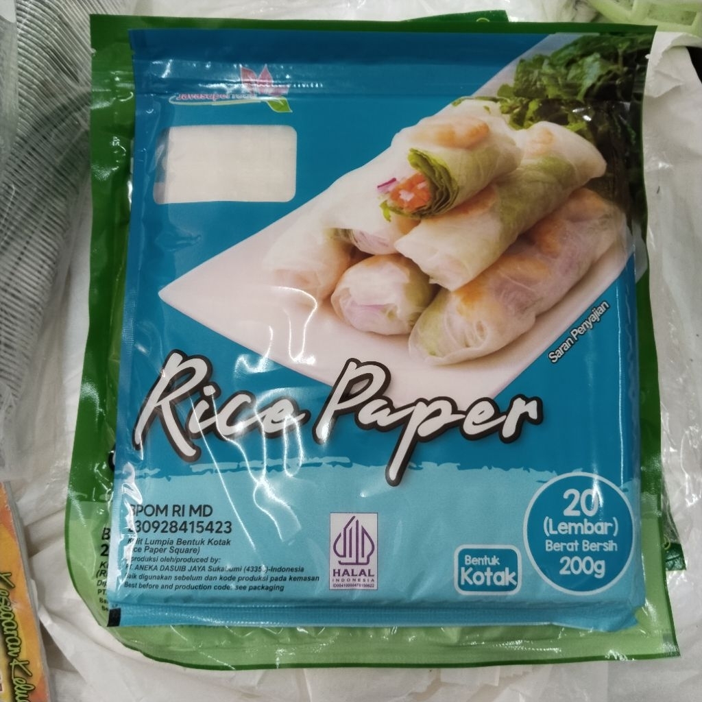 

rice paper 20slice (200g)
