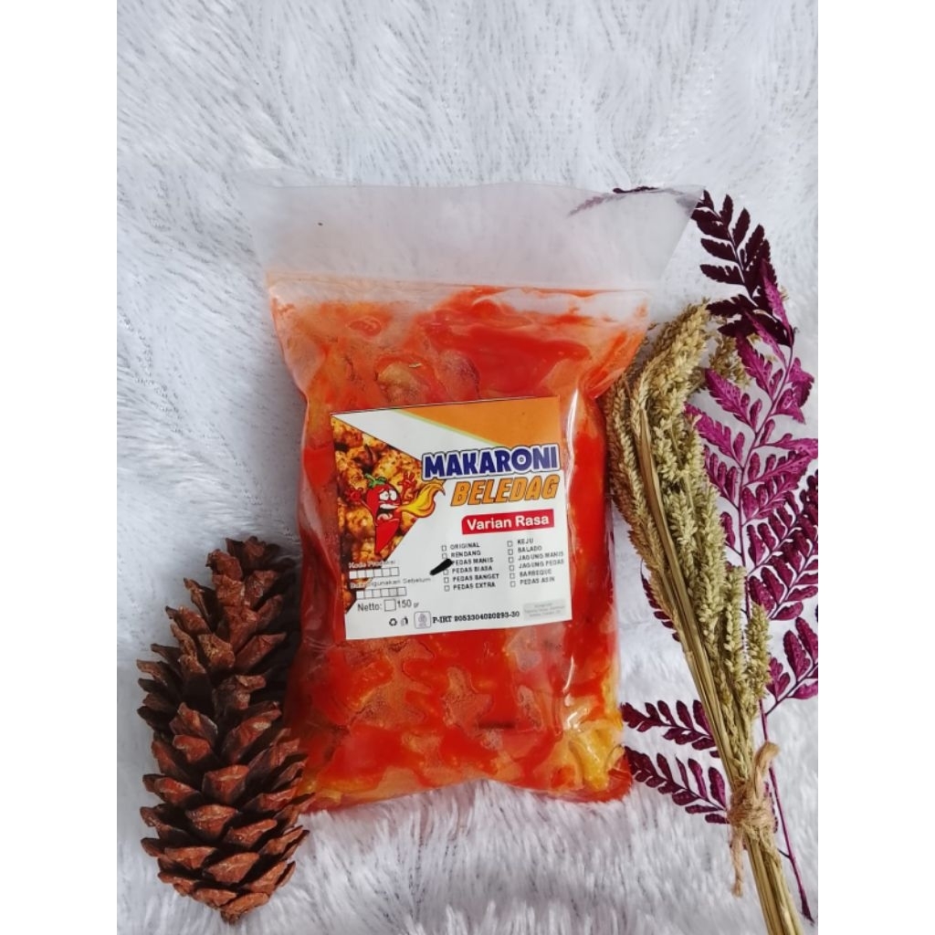 

makaroni pedas manis bumbu basah 250gr