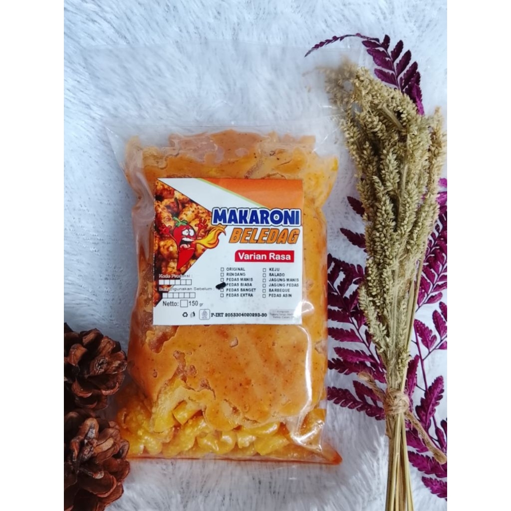 

makaroni pedas biasa bumbu basah 250gr