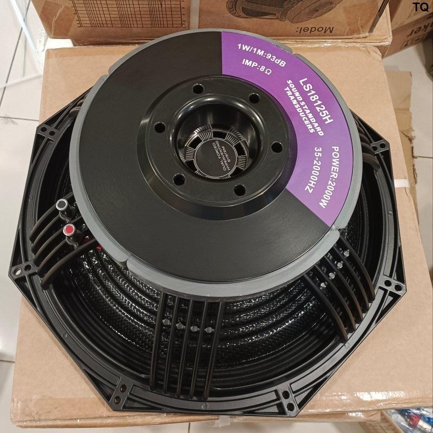 Speaker Component 18inc Daun Carbon LS 18125H Model RDW Huper VC 5inch