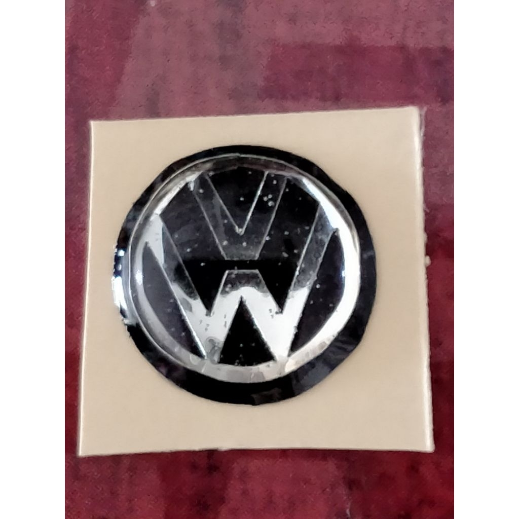 Sticker Emblem Timbul Logo VW